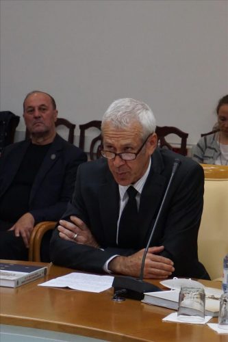 Выступает-военный-атташе-Бельгии-в-России-полковник-Фредерик-Деролез